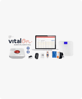 Vitals on Care@Home Pers 4G and Ethernet & Bluetooth Kit 